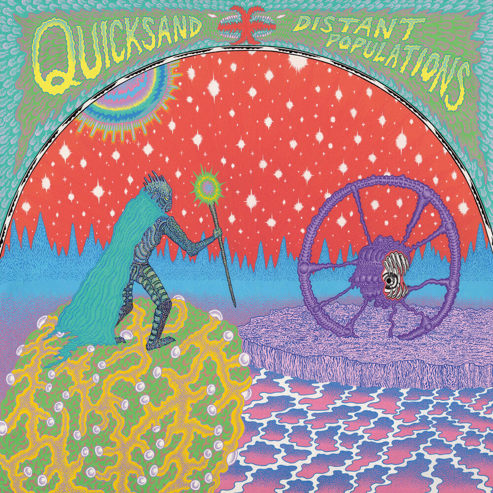 the album cover for Quicksand - Distant Populations [LP]