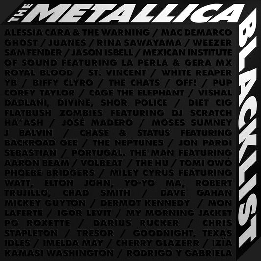 the album cover for Metallica - The Metallica Blacklist [4CD]