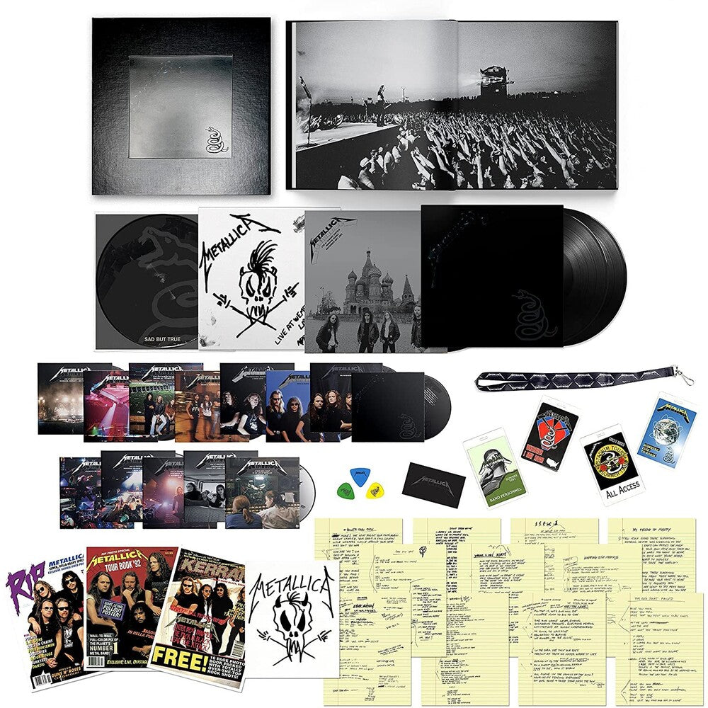 the album cover for Metallica - Metallica: Remastered [Limited Edition Deluxe Box Set]