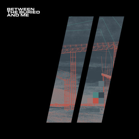 the album cover for Between The Buried And Me - Colors II [Indie Exclusive Limited Edition Black & Mint Green Side A/B w/ Easter Yellow & Oxblood Splatter 2LP]