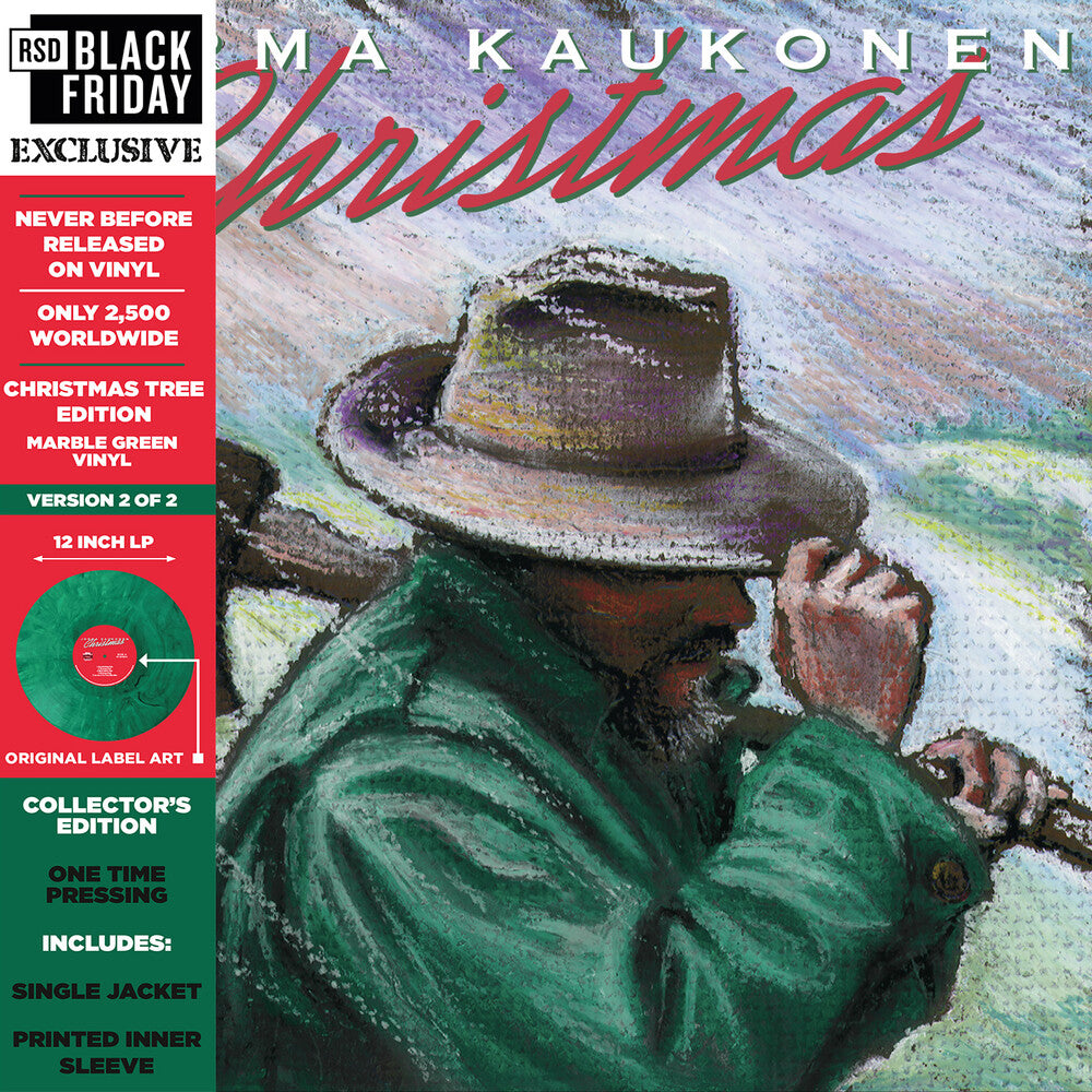 the album cover for Jorma Kaukonen - Christmas… Christmas Tree Edition [RSD Black Friday 2021]