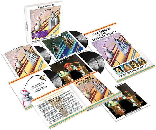 the album cover for Black Sabbath - Technical Ecstasy: Super Deluxe Edition [5LP]