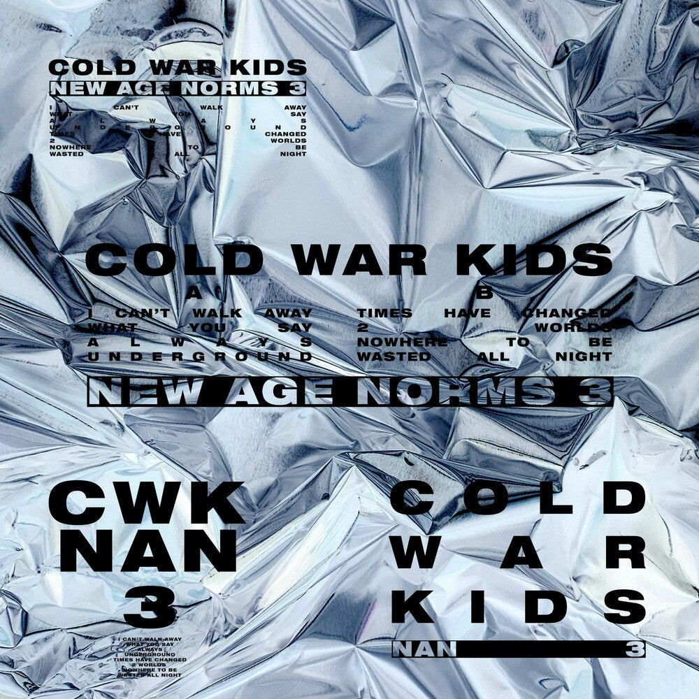 the album cover for Cold War Kids - New Age Norms 3 [Indie Exclusive Limited Edition Neon Green LP]