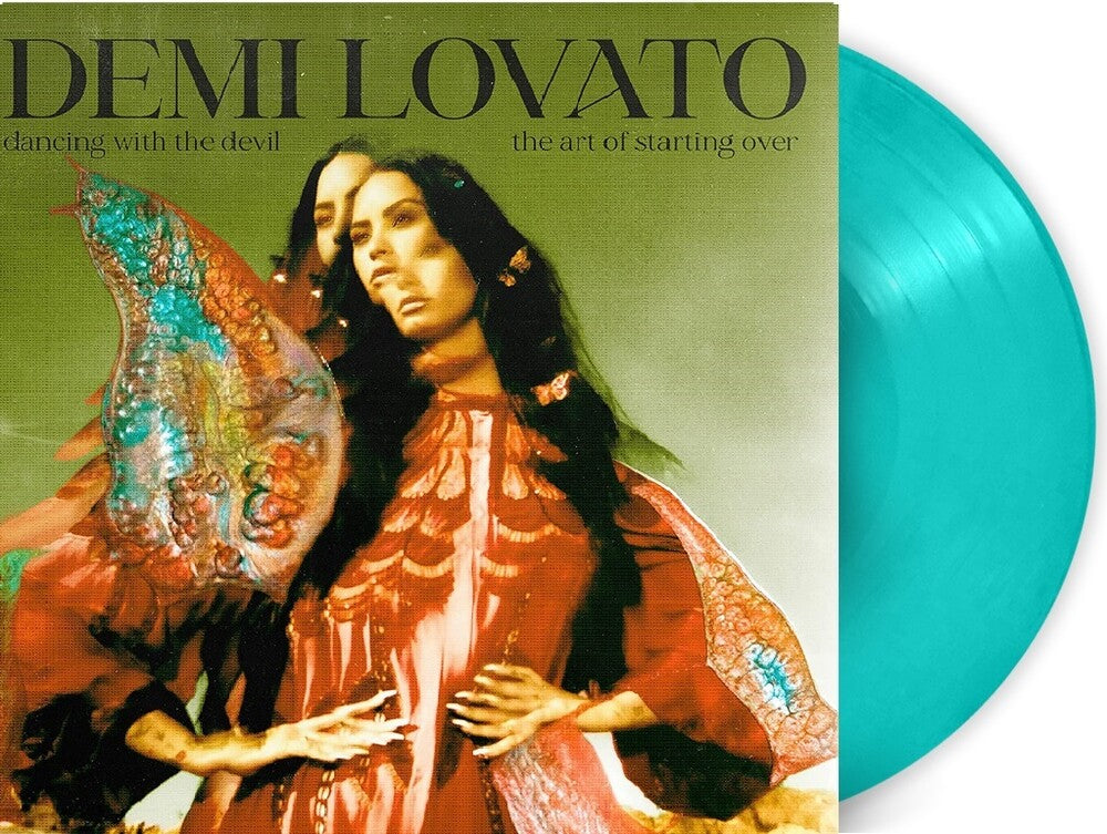 the album cover for Demi Lovato - Dancing With The Devil: Art Os Starting Over (Trq)