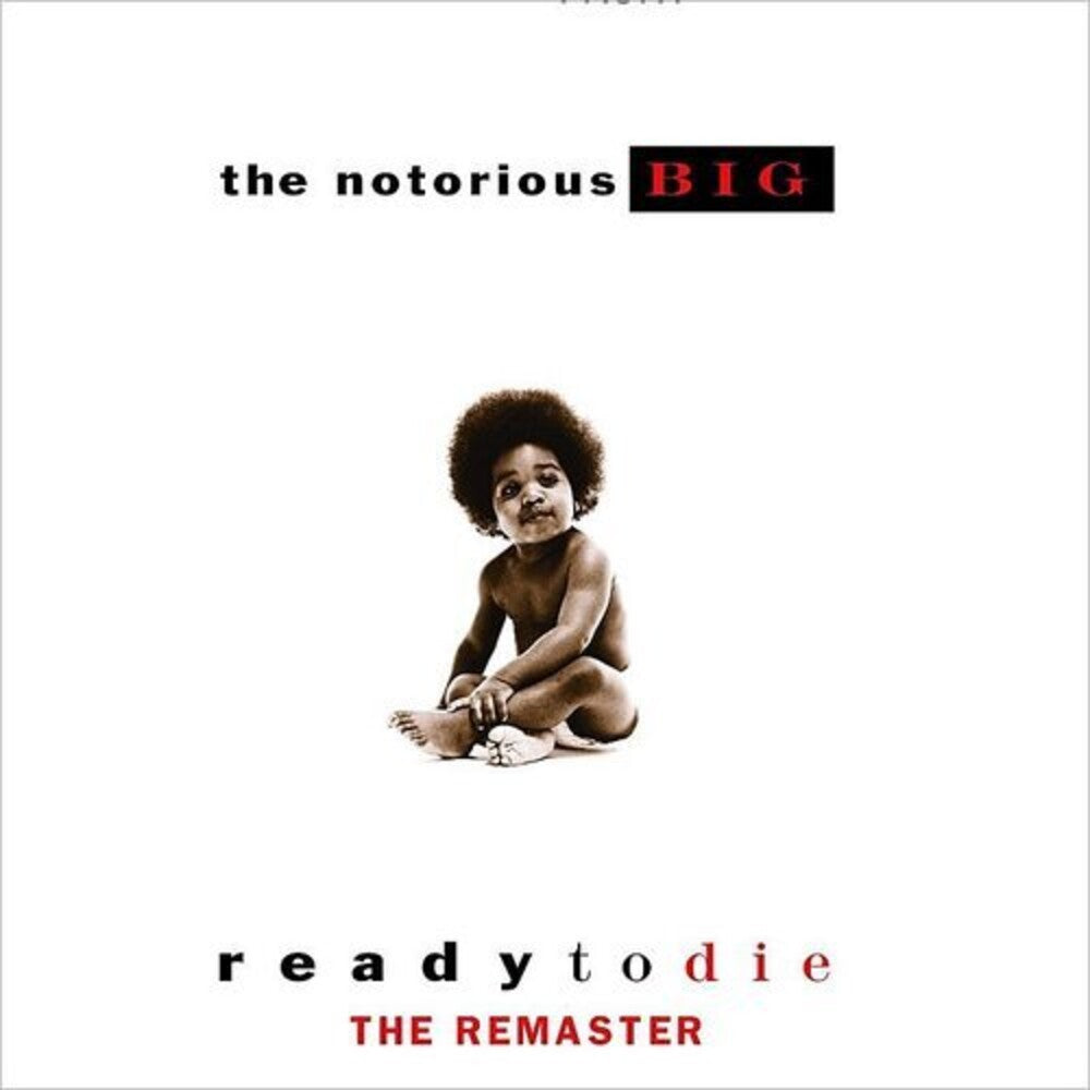 the album cover for Notorious B.I.G. - Ready To Die [Import 2LP]