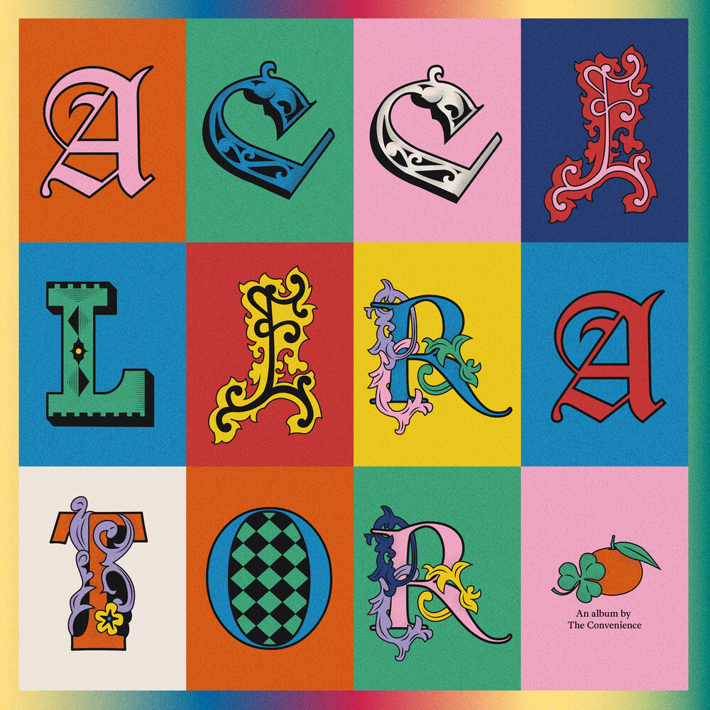 the album cover for The Convenience - Accelerator [Indie Exclusive Limited Edition Green LP]