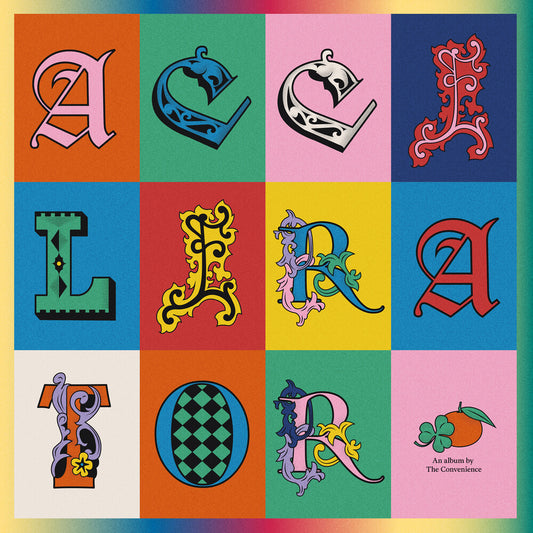 the album cover for The Convenience - Accelerator [Indie Exclusive Limited Edition Green LP]