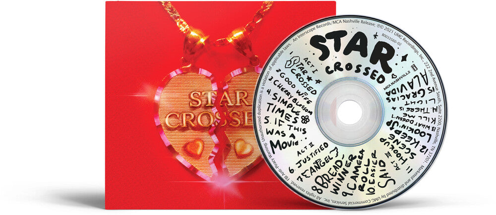 the album cover for Kacey Musgraves - star-crossed
