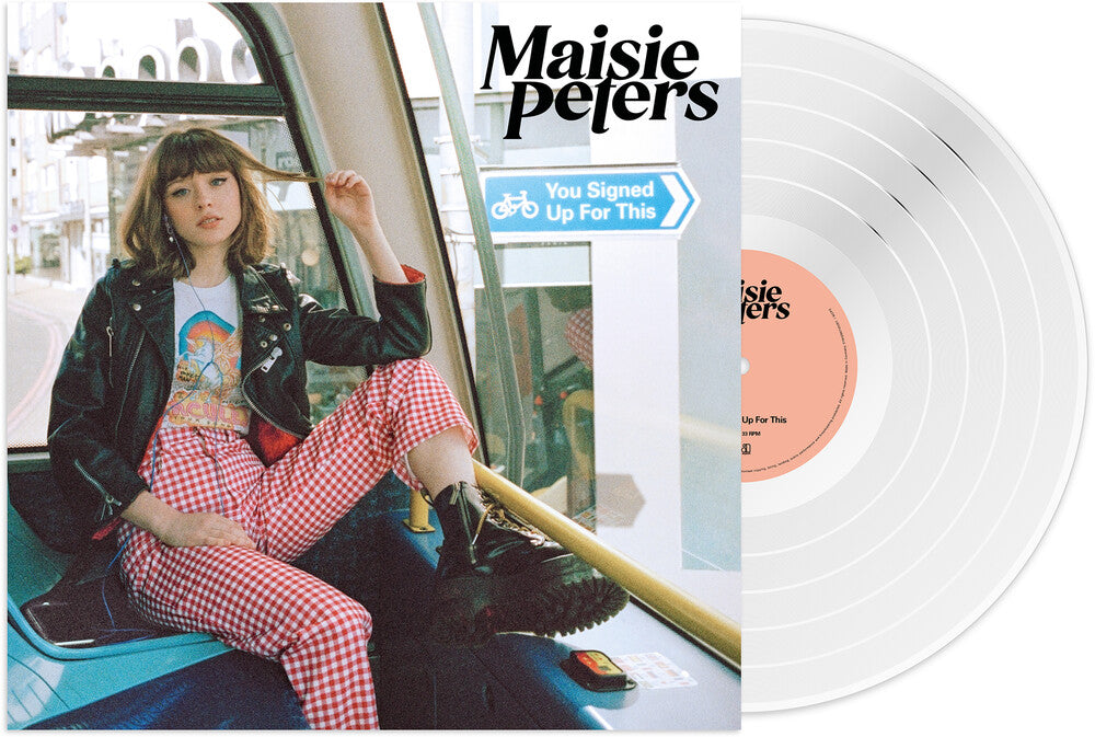 the album cover for Maisie Peters - You Signed Up For This