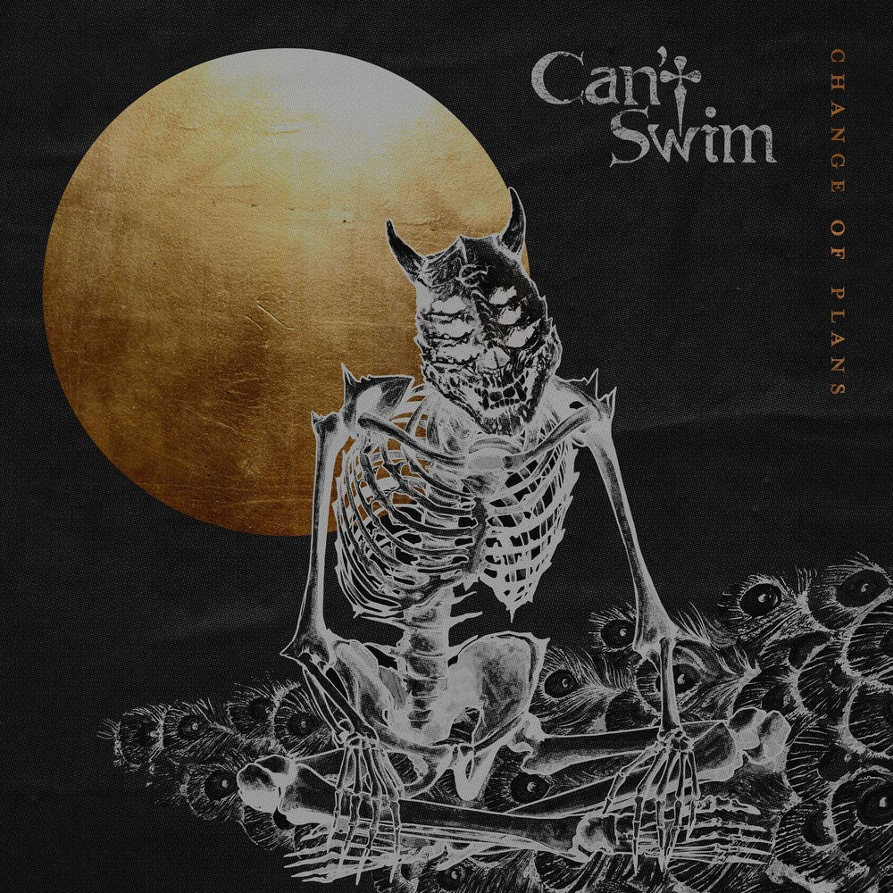 the album cover for Can't Swim - Change Of Plans [Indie Exclusive Limited Edition Gold Nugget LP]
