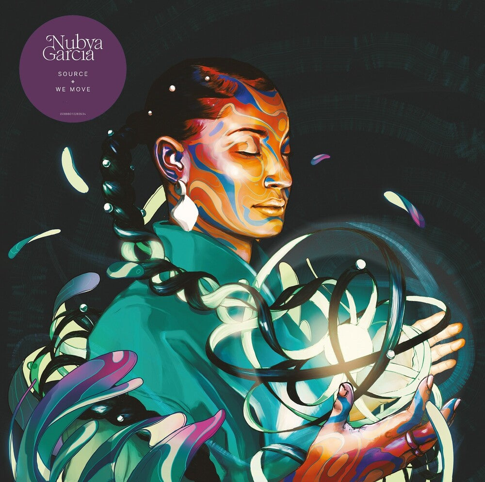 the album cover for Nubya Garcia - SOURCE ⧺ WE MOVE [2LP]