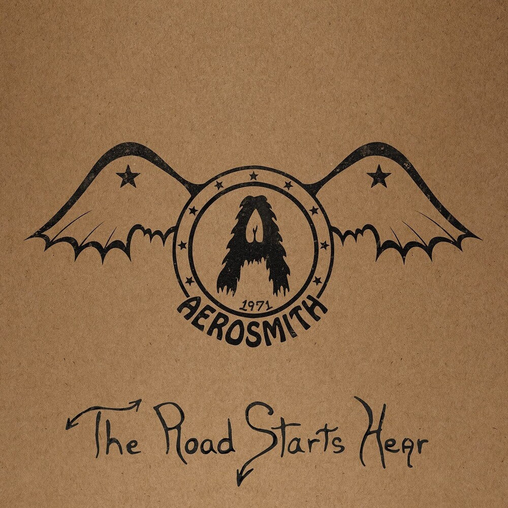 the album cover for Aerosmith - 1971: The Road Starts Hear [LP]