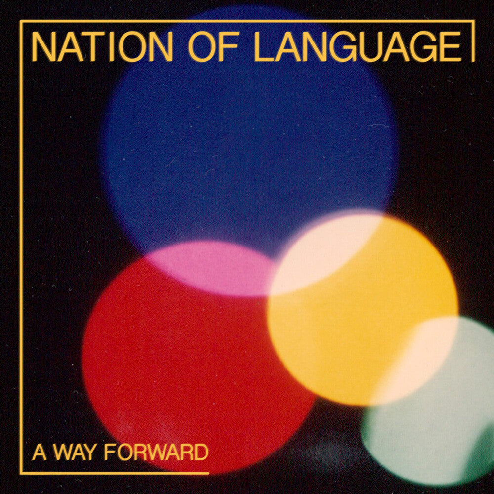the album cover for Nation of Language - A Way Forward