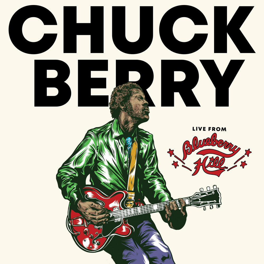 the album cover for Chuck Berry - Live From Blueberry Hill