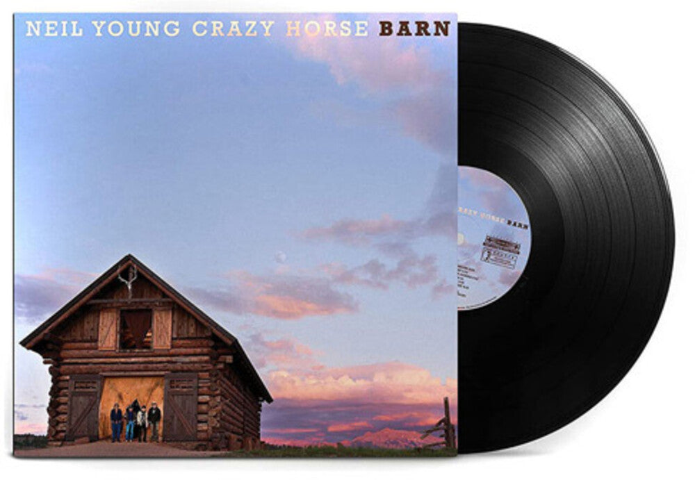 the album cover for Neil Young with Crazy Horse - Barn [LP]