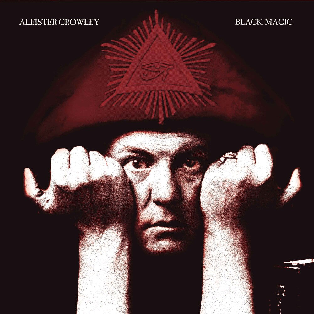 the album cover for Aleister Crowley - Black Magic (Red Marble) [Colored Vinyl] (Red)
