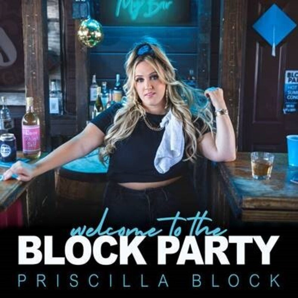 the album cover for Priscilla Block - Welcome To The Block Party