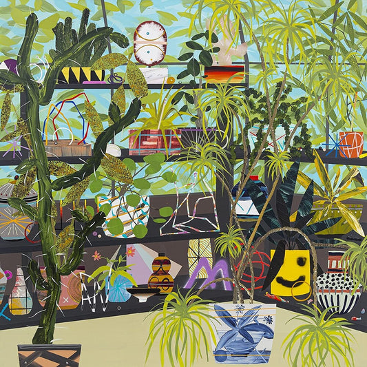 the album cover for Deerhoof - Actually, You Can [Olive Green LP]