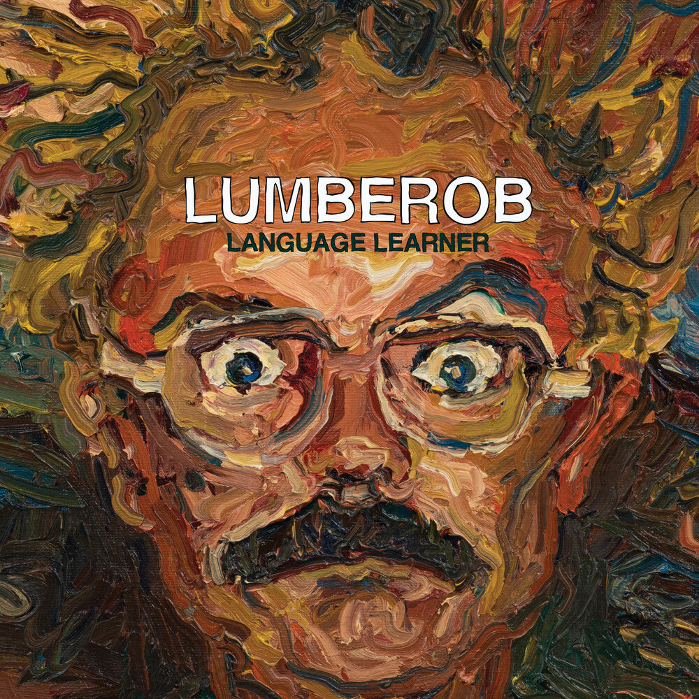 the album cover for Lumberob - Language Learner [Indie Exclusive] (Blue) (Blue) [Colored Vinyl] [Indie Exclusive]
