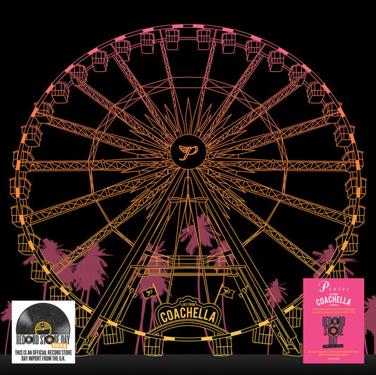 the album cover for Pixies - Live at Coachella 2004 [RSD 2022]