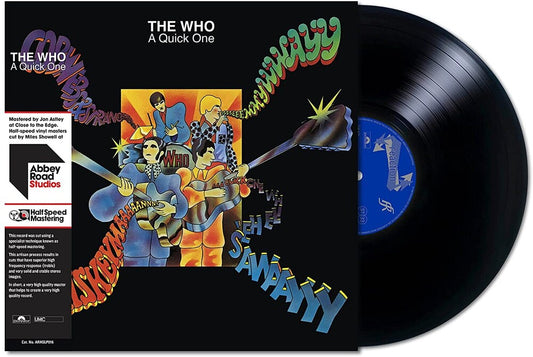 the album cover for The Who - A Quick One: Half-Speed Master [LP]