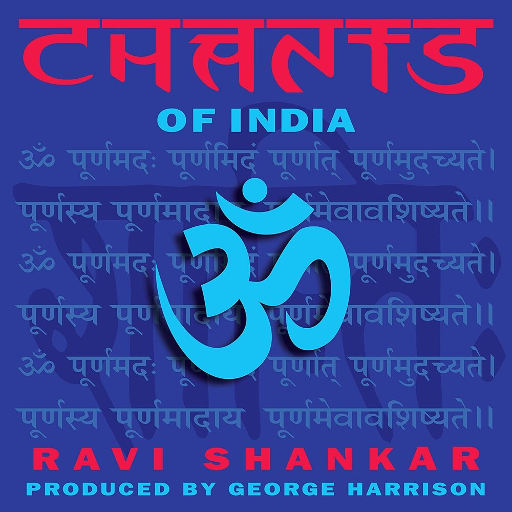 the album cover for Ravi Shankar - Chants Of India [LP]