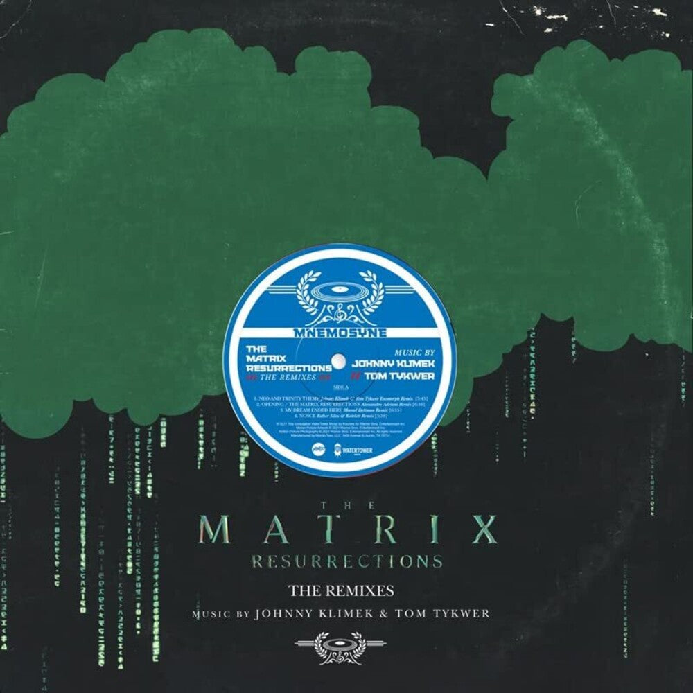 the album cover for Johnny Kilmek  / Tyker,Tom (Uk) - Matrix Resurrections: Remixes Original Soundtrack [LP]