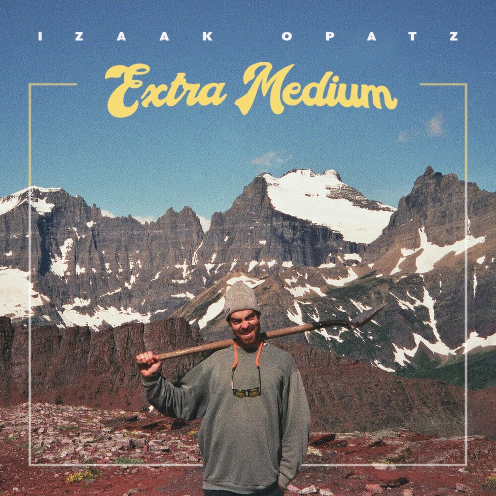 the album cover for Izaak Opatz - Extra Medium [Indie Exclusive Limited Edition Extra Medium Cheddar LP]