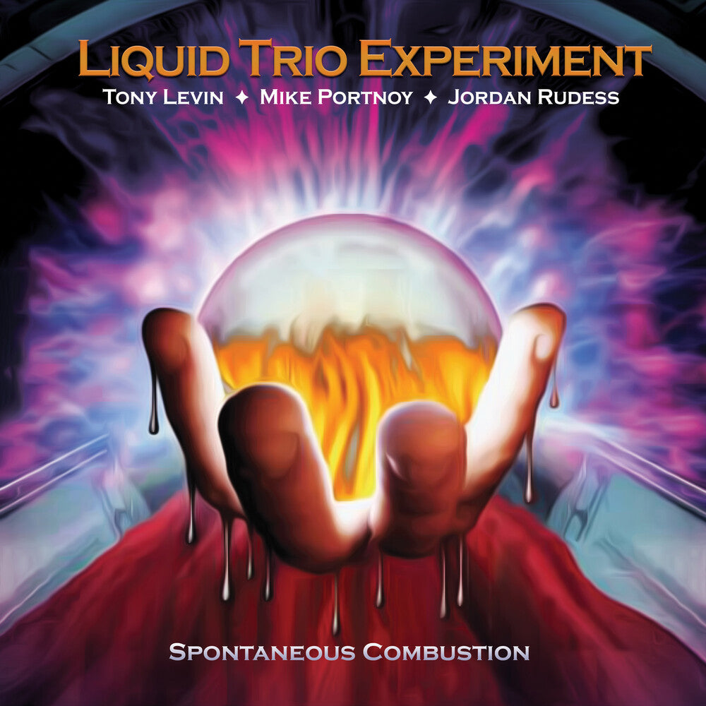 the album cover for Liquid Trio Experiment - Spontaneous Combustion (Purple) [Colored Vinyl] (Purp)