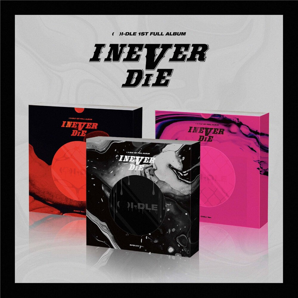 the album cover for i-dle - I NEVER DIE