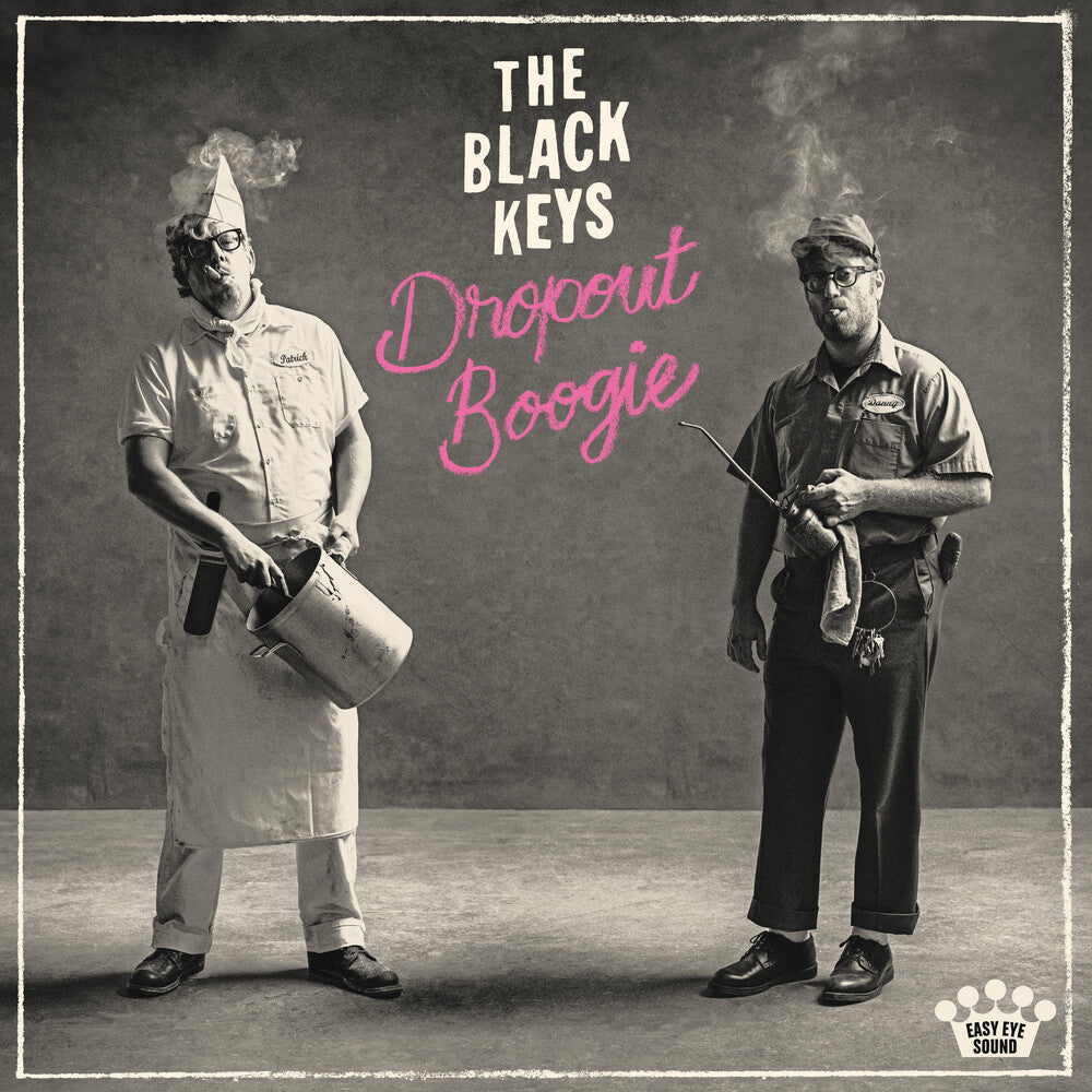the album cover for The Black Keys - Dropout Boogie