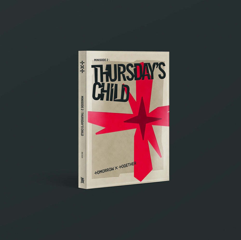the album cover for TOMORROW X TOGETHER - minisode 2: Thursday's Child [HATE ver.]