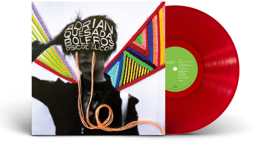 the album cover for Adrian Quesada - Boleros Psicodélicos [Red LP]