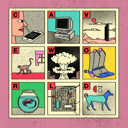 the album cover for Viagra boys - Cave World