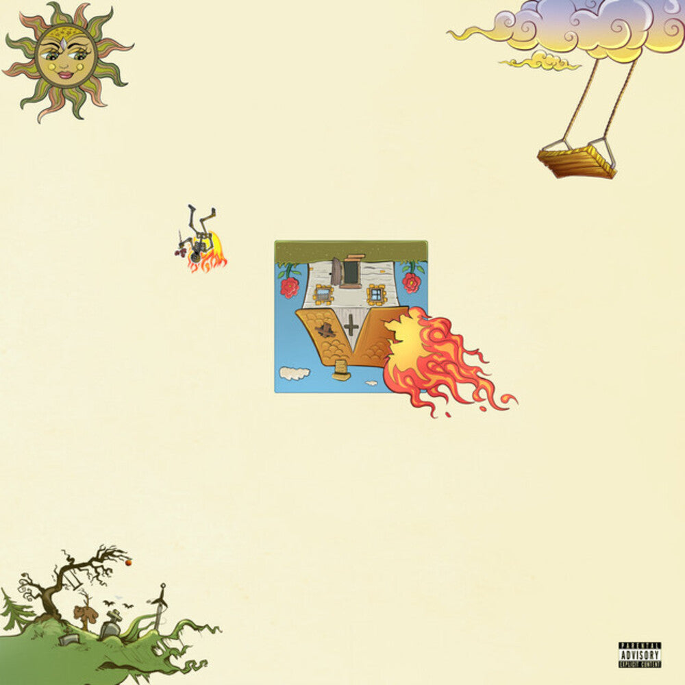 the album cover for Rema - Rave & Roses [Limited Edition Transparent Green LP]