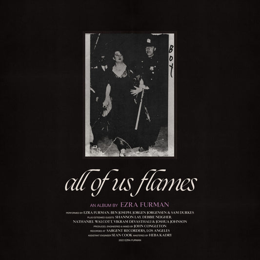 the album cover for Ezra Furman - All Us Flames