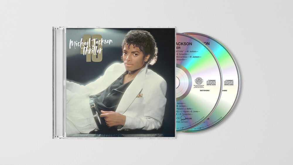 the album cover for Michael Jackson - Thriller: 40th Anniversary [2CD]