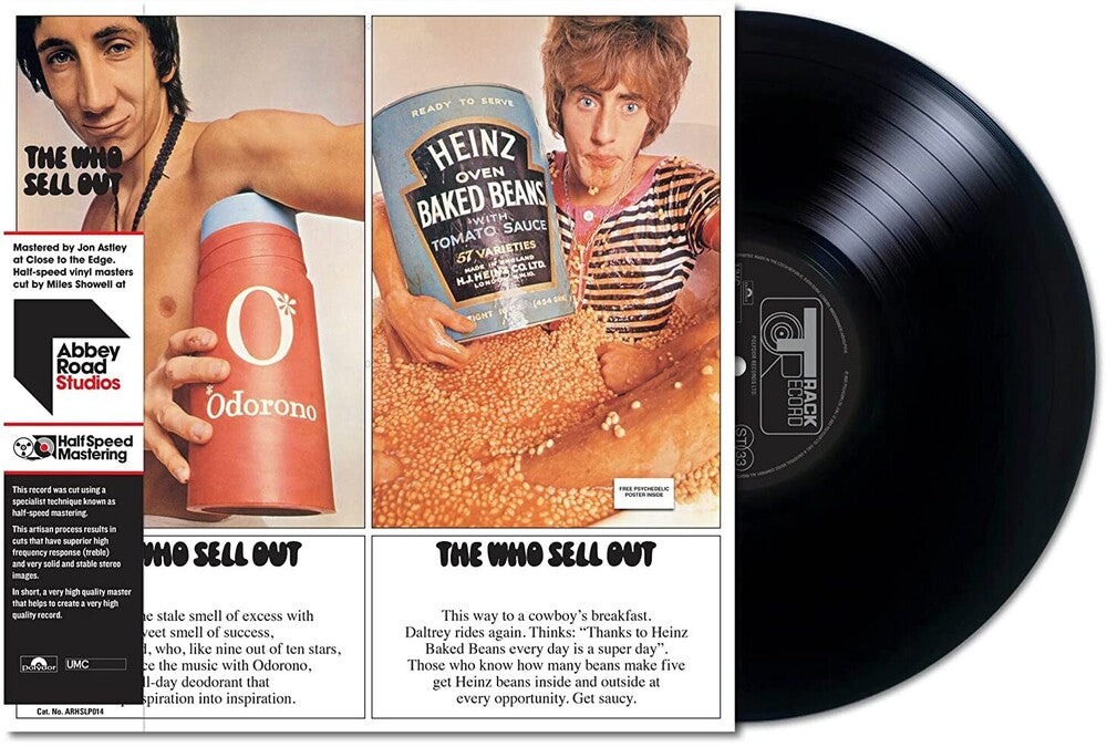 the album cover for The Who - The Who Sell Out: Half-Speed Master [LP]