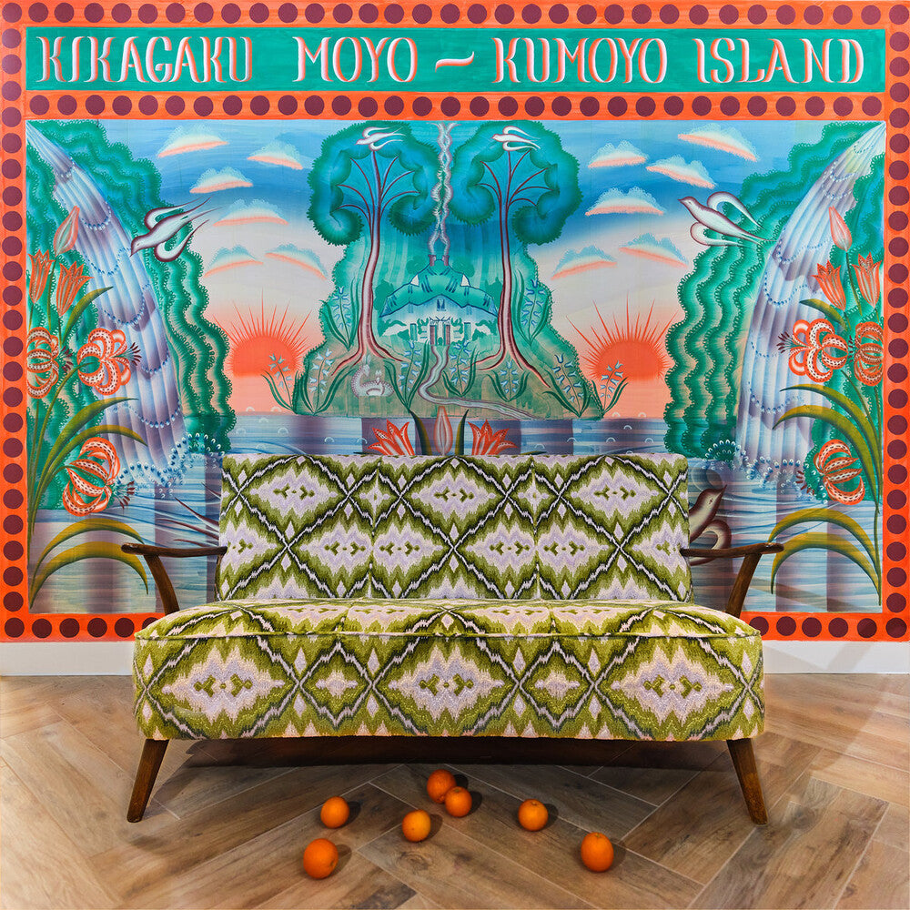 the album cover for Kikagaku Moyo - Kumoyo Island