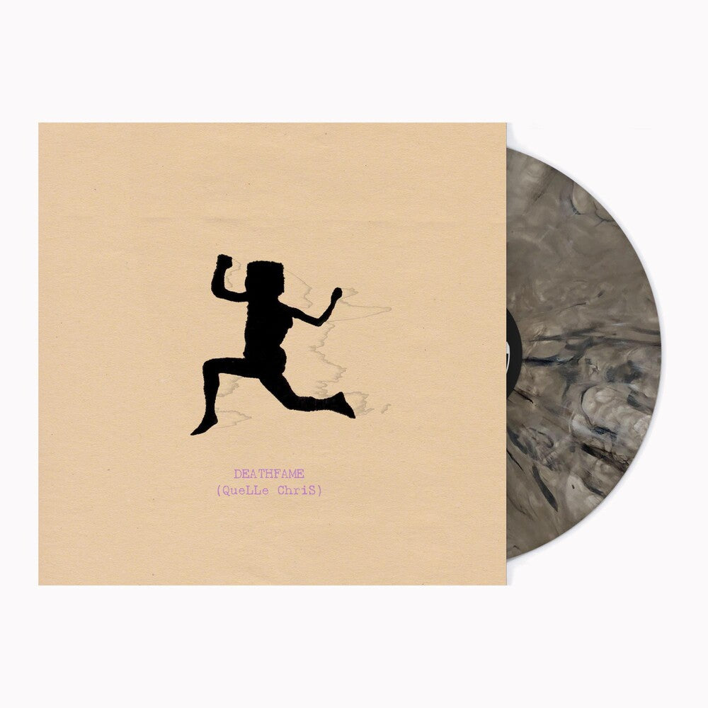 the album cover for Quelle Chris - Deathfame [Indie Exclusive Limited Edition Black Marble LP]