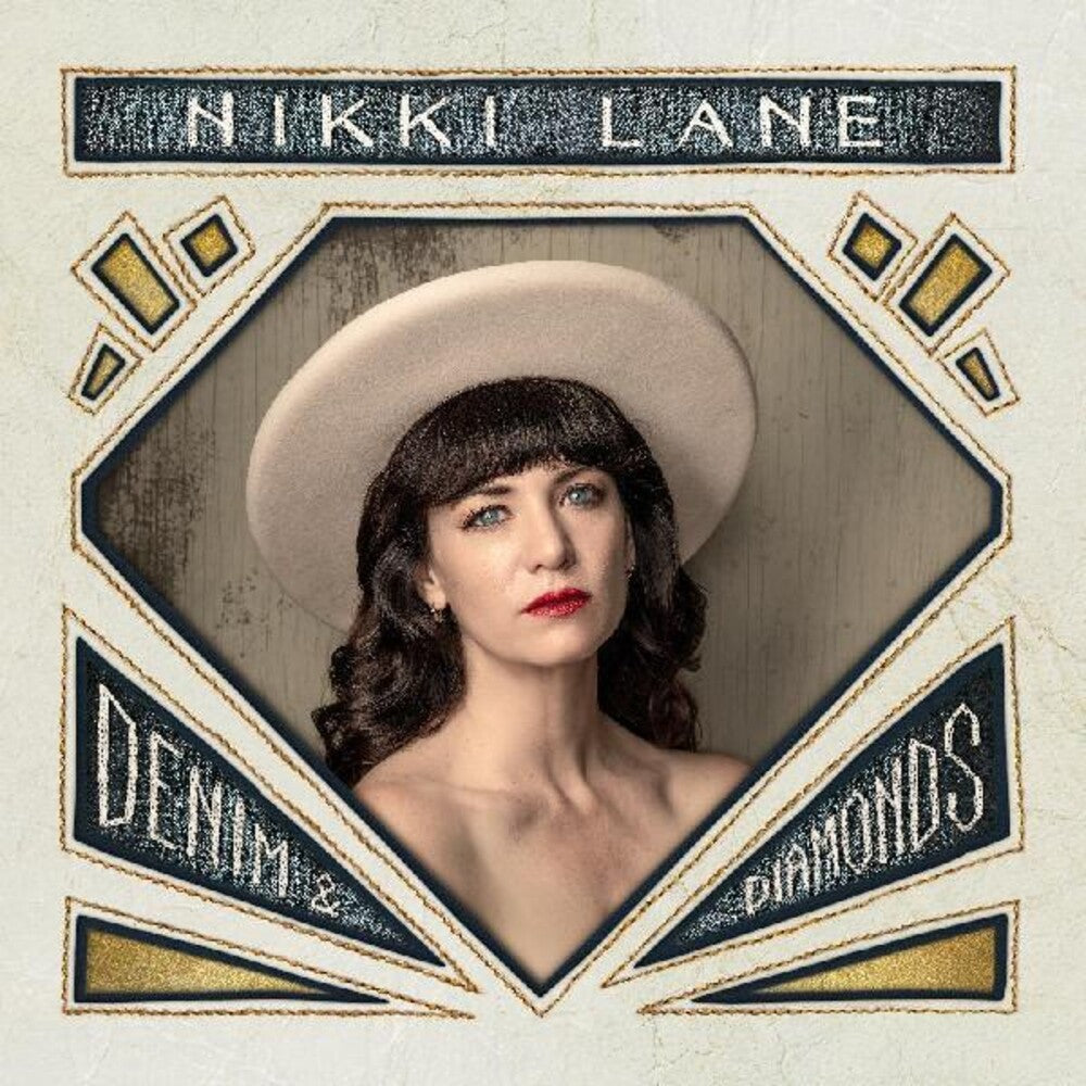 the album cover for Nikki Lane - Denim & Diamonds