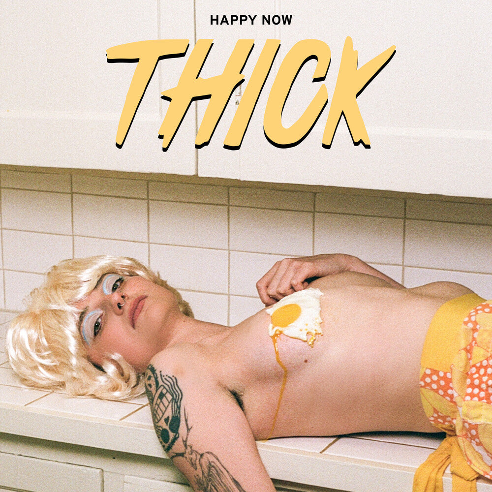 the album cover for Thick - Happy Now [LP]