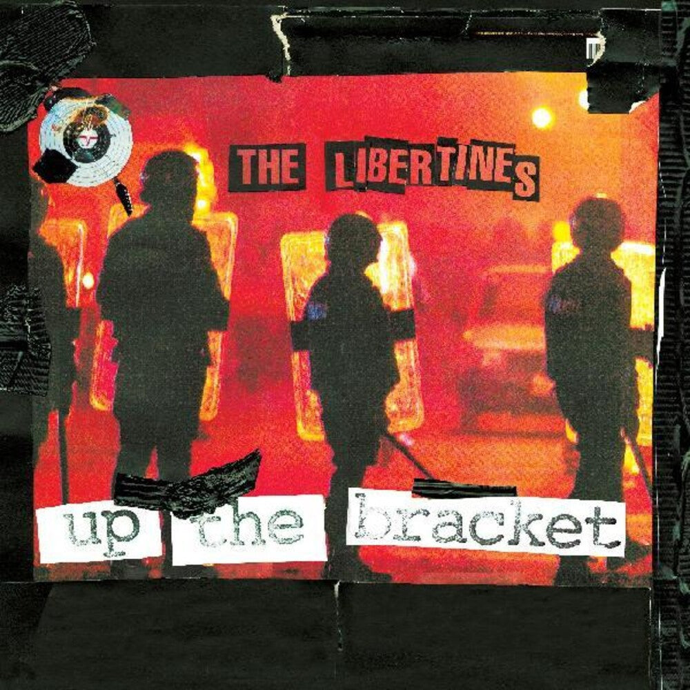 the album cover for The Libertines - Up The Bracket: 20th Anniversary Edition [Indie Exclusive Limited Edition Red 2LP]