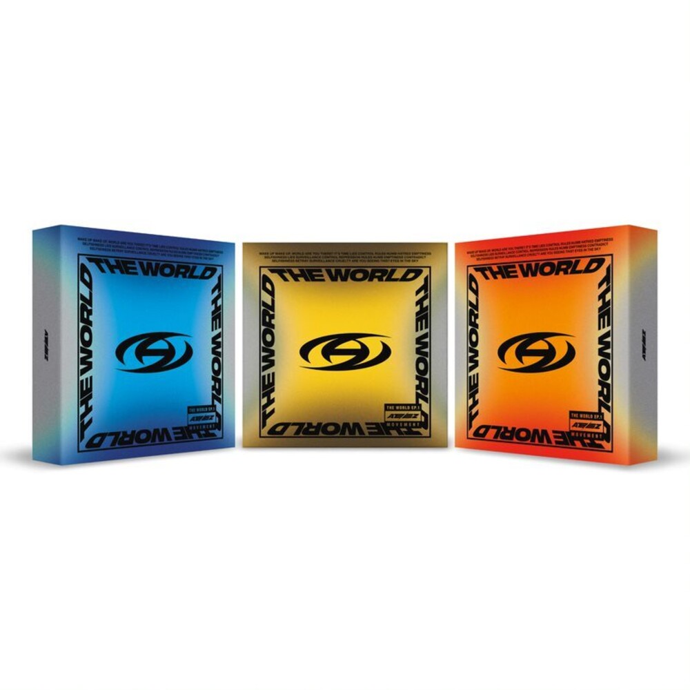 the album cover for Ateez - The World EP.1 : Movement [Random Color Box Set]
