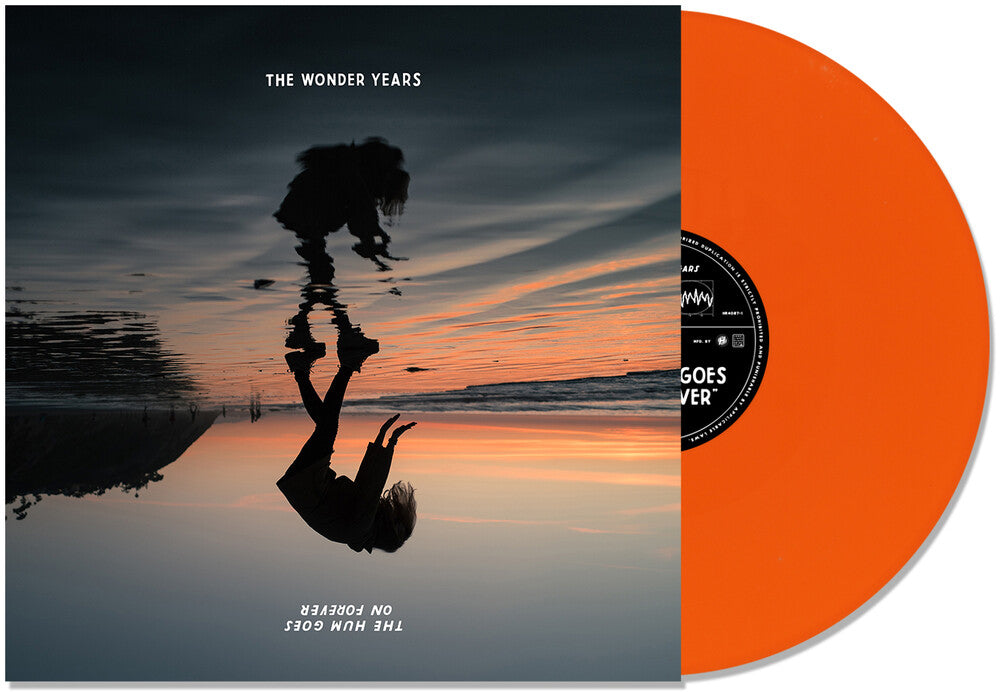 the album cover for The Wonder Years - The Hum Goes On Forever [Limited Edition Blue Variant LP]