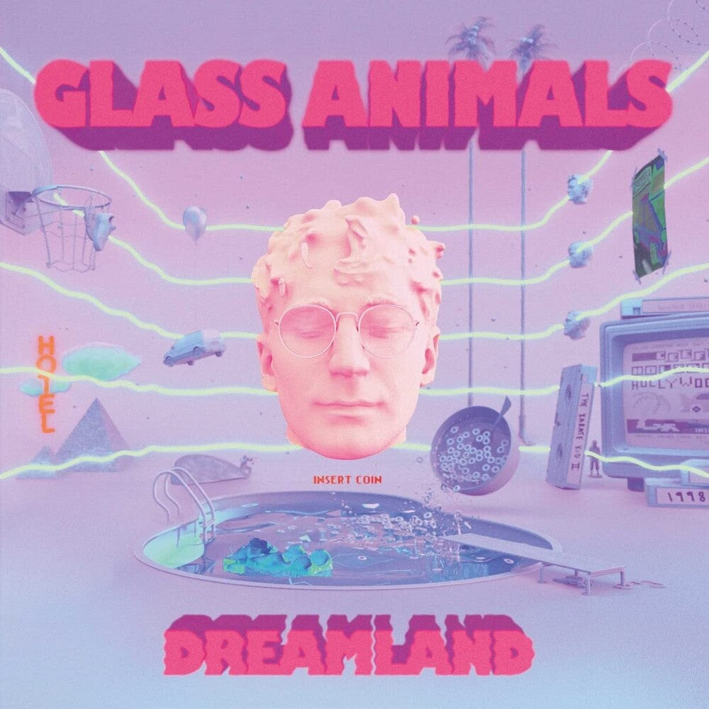 the album cover for Glass Animals - Dreamland [Limited Edition Glow In The Dark LP]