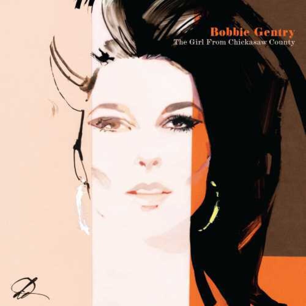 the album cover for Bobbie Gentry - The Girl From Chickasaw County [Highlights] [2 LP]