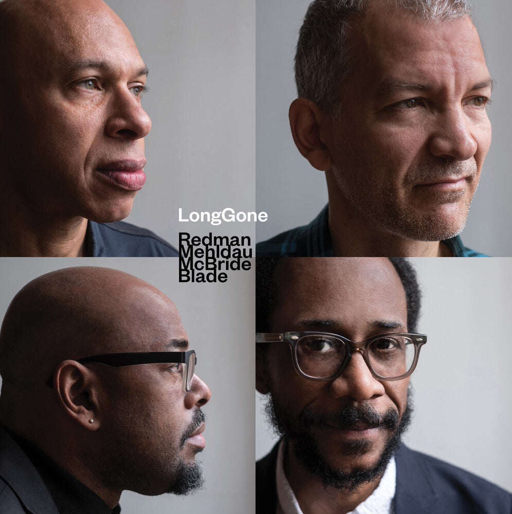 the album cover for Joshua Redman, Brad Mehldau, Christian McBride &amp; Brian Blade - LongGone [LP]