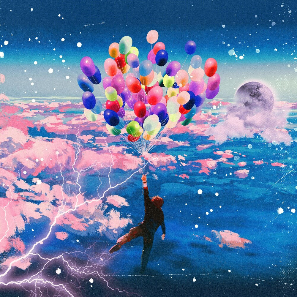 the album cover for The Dangerous Summer - Coming Home [Indie Exclusive Limited Edition Transparent Blue LP]