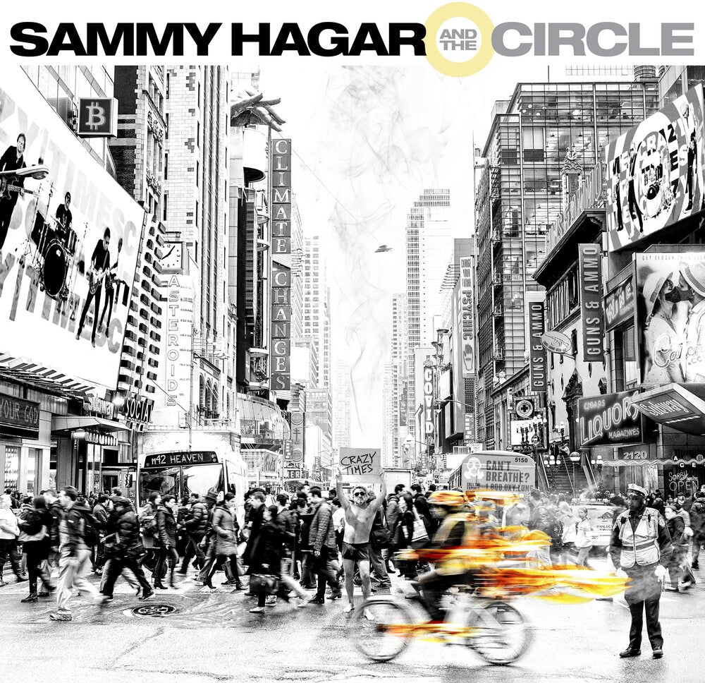 the album cover for Sammy Hagar - Crazy Times